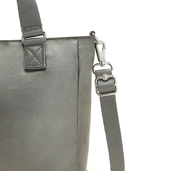 Sacs Fourre Tout Kipling Venla Metallic Grise | FR 1741NW